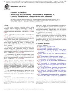 ASTM E3038-20 ASTM E3038-20