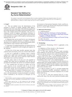 ASTM E561-20 ASTM E561-20