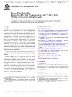 ASTM G211 ASTM G211