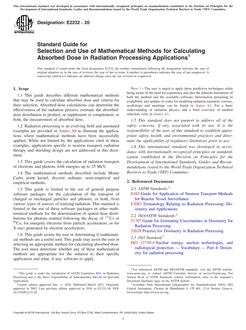 ASTM E2232-20 ASTM E2232-20