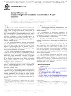 ASTM F3243 ASTM F3243