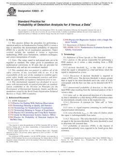 ASTM E3023 ASTM E3023