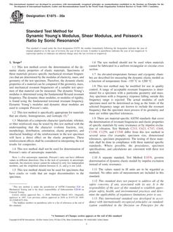 ASTM E1875 ASTM E1875