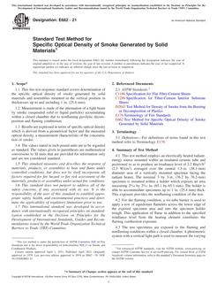 ASTM E662-21 ASTM E662-21