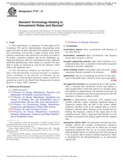 ASTM F747-21 ASTM F747-21