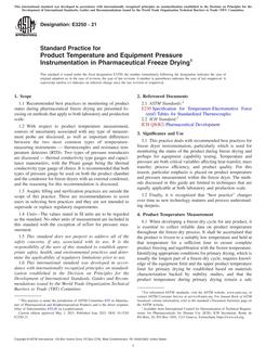 ASTM E3250 ASTM E3250