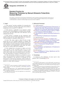 ASTM E797/E797M ASTM E797/E797M