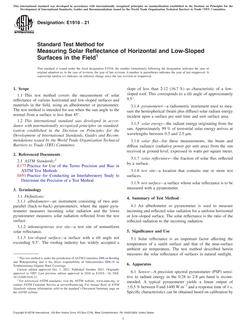 ASTM E1918 ASTM E1918