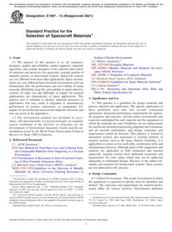 ASTM E1997 ASTM E1997