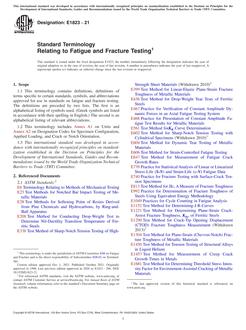 ASTM E1823 ASTM E1823