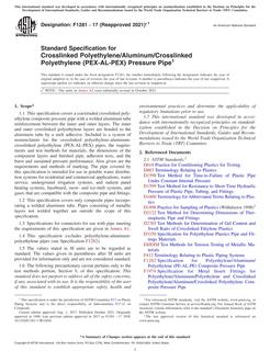 ASTM F1281 ASTM F1281