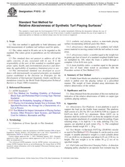 ASTM F1015 ASTM F1015