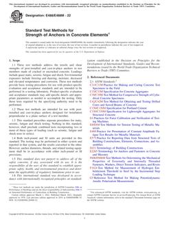 ASTM E488/E488M ASTM E488/E488M