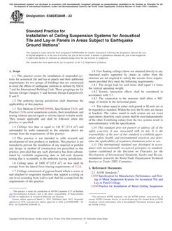 ASTM E580/E580M ASTM E580/E580M