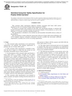 ASTM F2549 ASTM F2549