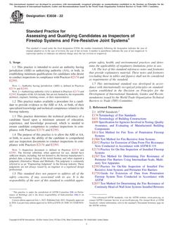 ASTM E3038 ASTM E3038