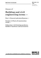 BS 6100-1.3.6:1991 BS 6100-1.3.6:1991