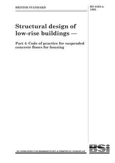 BS 8103-4:1995 BS 8103-4:1995