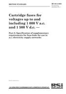 BS 88-5:1988 BS 88-5:1988