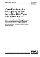 BS 88-6:1988 BS 88-6:1988