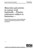 BS DD CEN/TS 13130-23 BS DD CEN/TS 13130-23