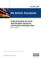 BS 5228-1:2009 BS 5228-1:2009