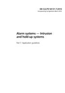 BS DD CLC/TS 50131-7 BS DD CLC/TS 50131-7