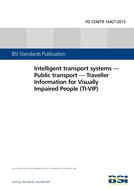 BS PD CEN/TR 16427 BS PD CEN/TR 16427