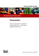 BS PD IEC/TS 61340-4-2 BS PD IEC/TS 61340-4-2