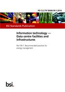 BS PD CLC/TR 50600-99-1:2016