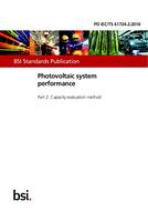 BS PD IEC/TS 61724-2 BS PD IEC/TS 61724-2