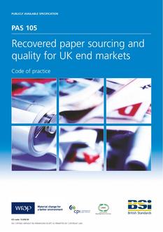 BS PAS 105 BS PAS 105