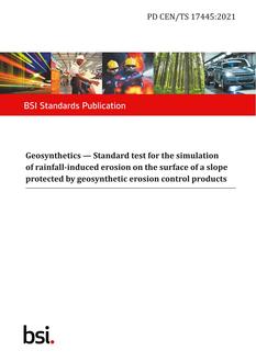 BS PD CEN/TS 17445 BS PD CEN/TS 17445