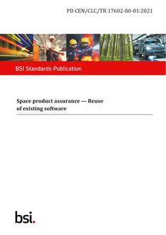 BS PD CEN/CLC/TR 17602-80-01