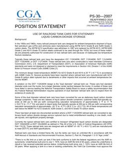 CGA PS-30 (R2014) CGA PS-30 (R2014)