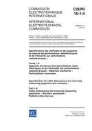 CISPR 16-1-4 Ed. 1.1 b:2004 CISPR 16-1-4 Ed. 1.1 b:2004