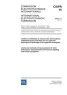 CISPR 15 Ed. 7.1 b:2007 CISPR 15 Ed. 7.1 b:2007