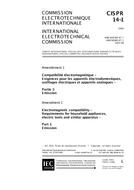 CISPR 14-1 Amd.1 Ed. 4.0 b:2001 CISPR 14-1 Amd.1 Ed. 4.0 b:2001