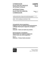 CISPR 14-2 Ed. 1.1 b:2001 CISPR 14-2 Ed. 1.1 b:2001