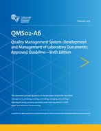CLSI QMS02-A6 (R2018) CLSI QMS02-A6 (R2018)