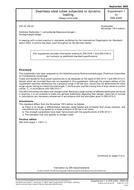 DIN 2445 Supplement 1