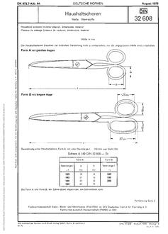 DIN 32608 DIN 32608