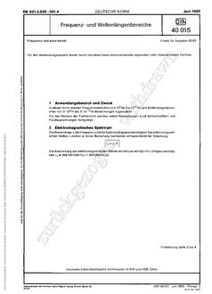 DIN 40015 DIN 40015