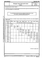 DIN 931 Supplement 1 DIN 931 Supplement 1
