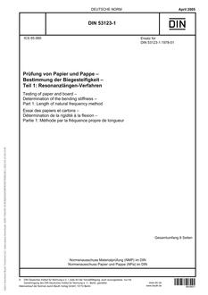 DIN 53123-1 DIN 53123-1