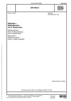 DIN 5402-3 DIN 5402-3