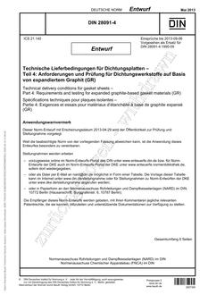 DIN 28091-4 – DRAFT DIN 28091-4 - DRAFT