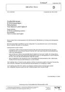 DIN SPEC 74111 - DRAFT