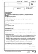DIN 58905-1 - DRAFT