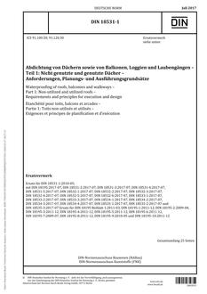 DIN 18531-1 DIN 18531-1